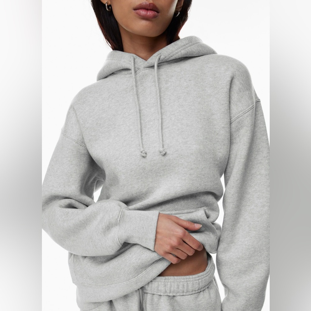 Aritzia Tna Bubble Fleece Boyfriend Hoodie